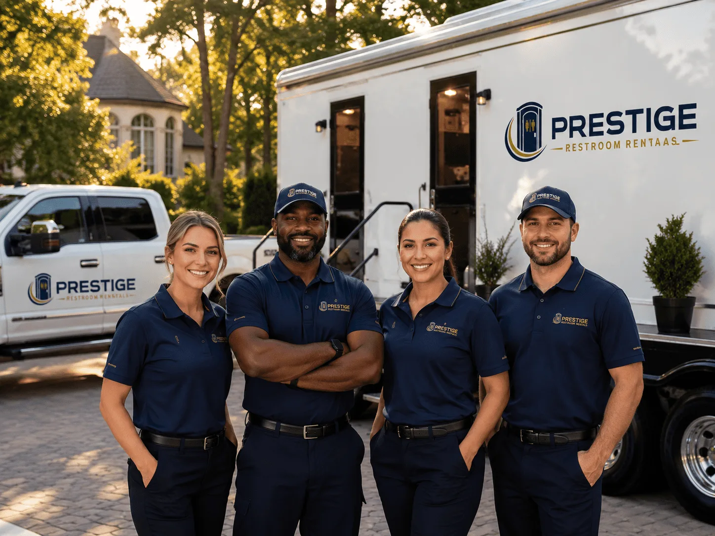 Trusted Luxury Portable Restrooms company in Bellville, TX